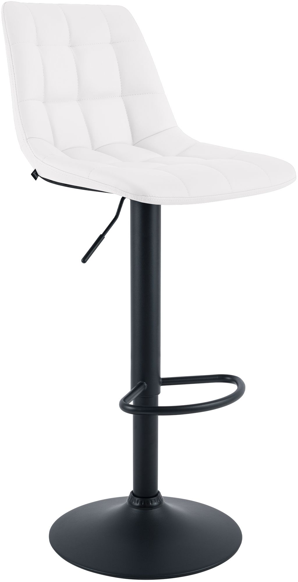 2er Set Barhocker Mapun Kunstleder, weiß