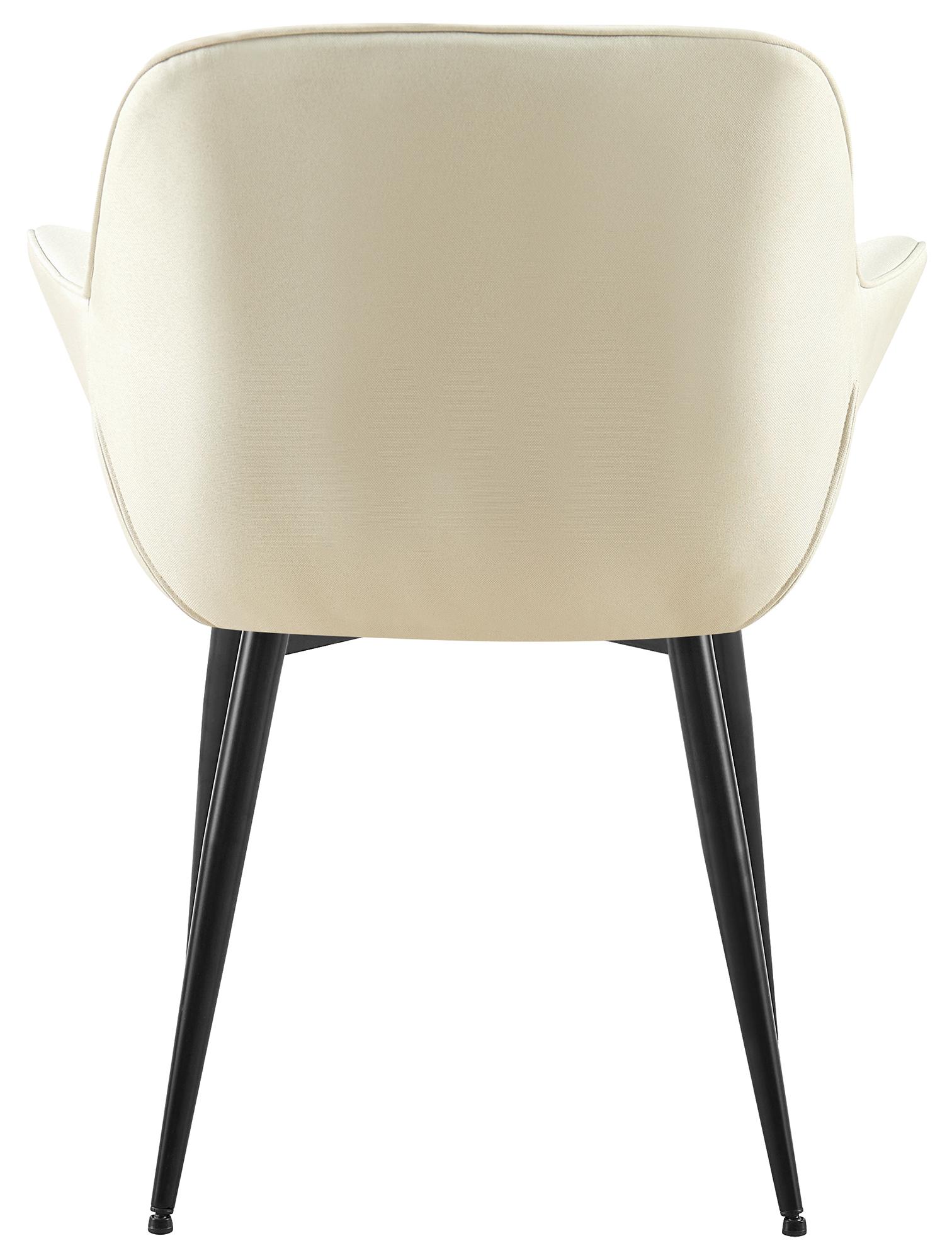 Esszimmerstuhl Roseville Stoff, creme