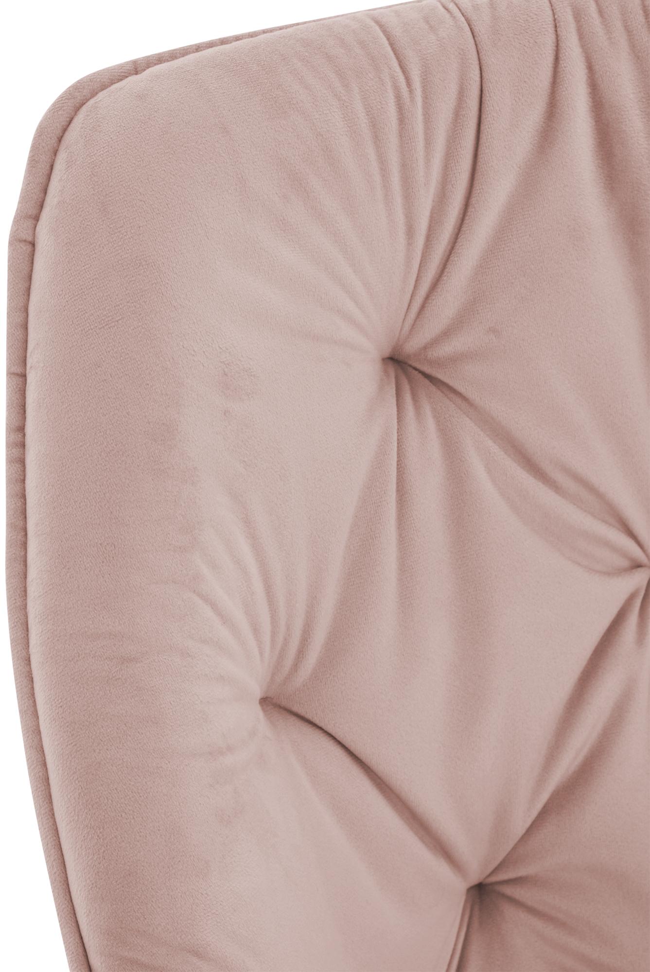 2er Set Stuhl Tanna Samt, pink