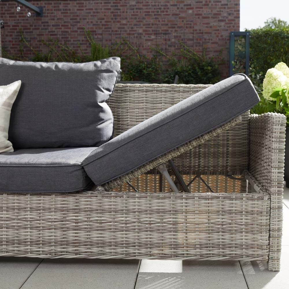Rattan Sitzgruppe inkl. Tisch BAHIA
