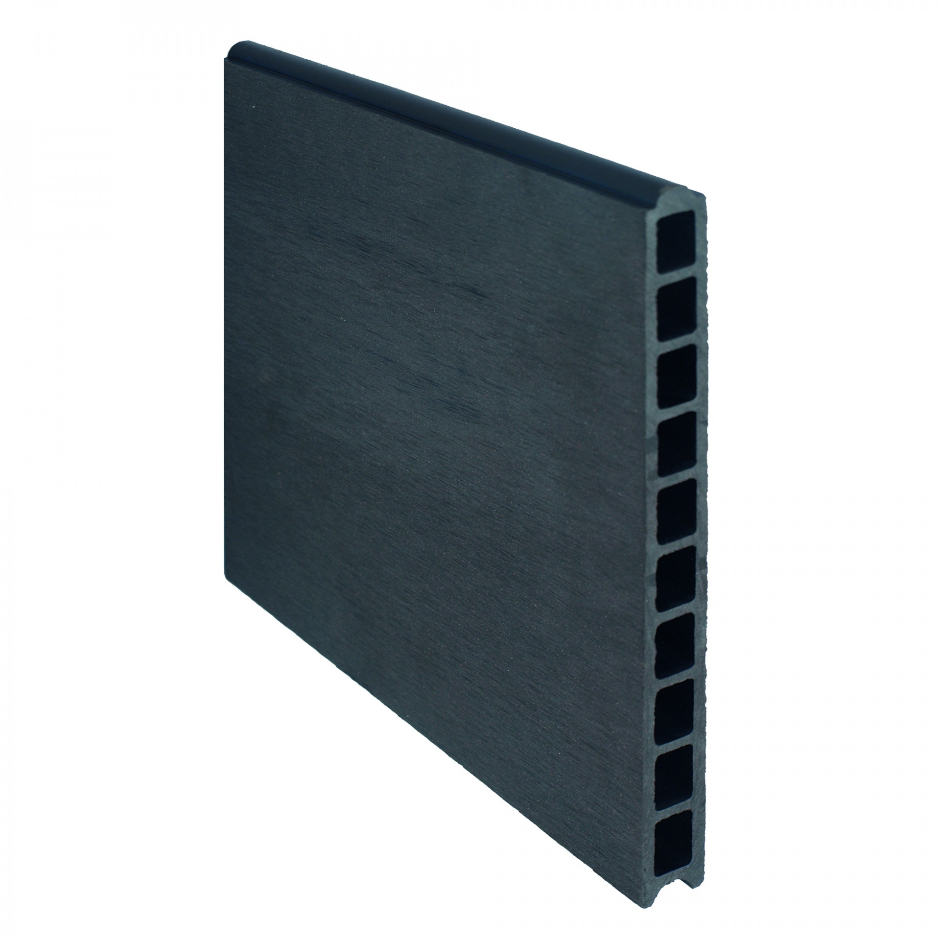 TJÖRN -Serie WPC-Steckzaunsystem, Zaunlamelle 20 x 245 x 1795 mm,, ANTHRAZIT