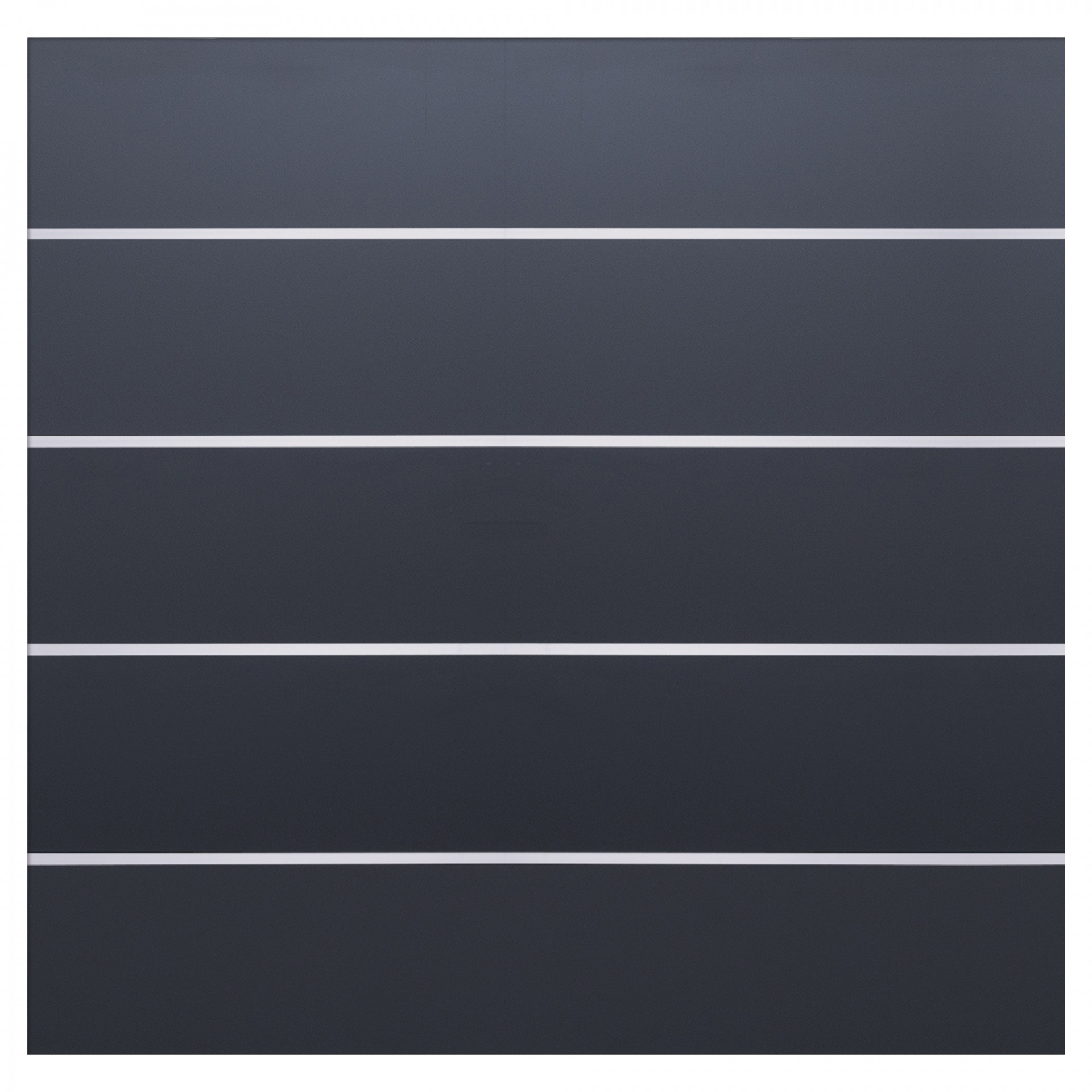 FARÖ-Serie HPL-Steckzaunsystem, 1792 x 1775 mm, Zaunset ANTHRAZIT, 5 Zaunlamellen