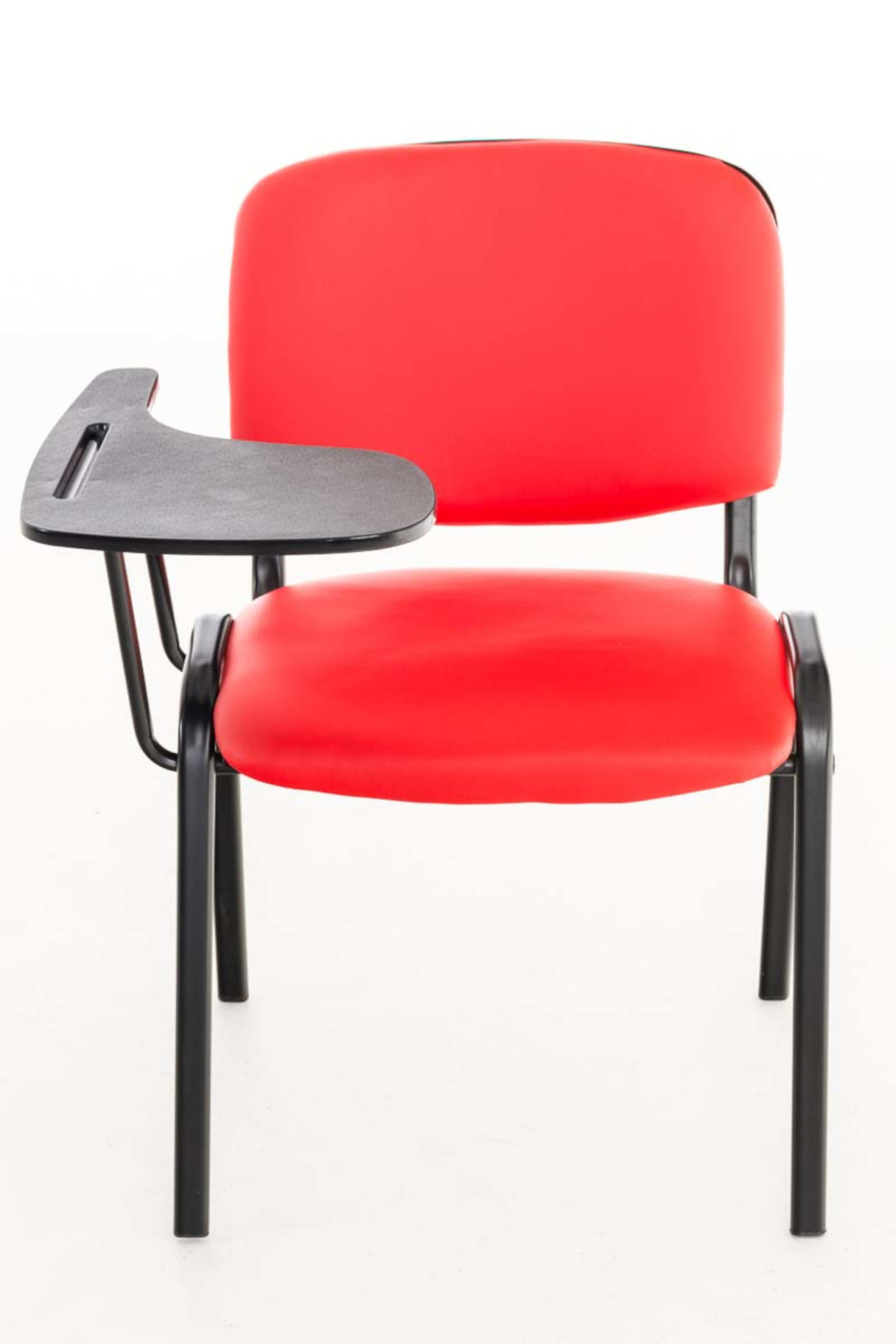 4er Set Stühle Ken mit Klapptisch Kunstleder, rot