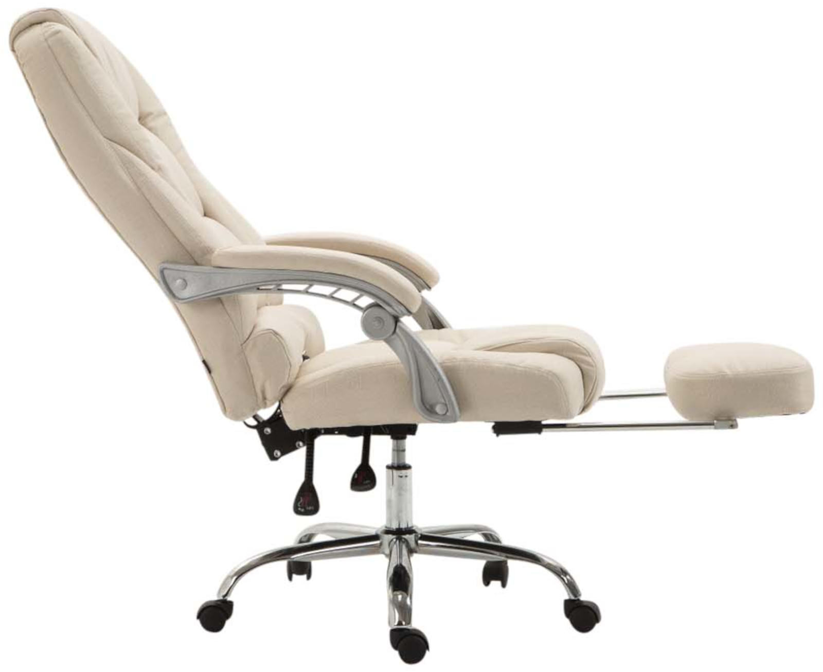 Bürostuhl Pacific Stoff, creme