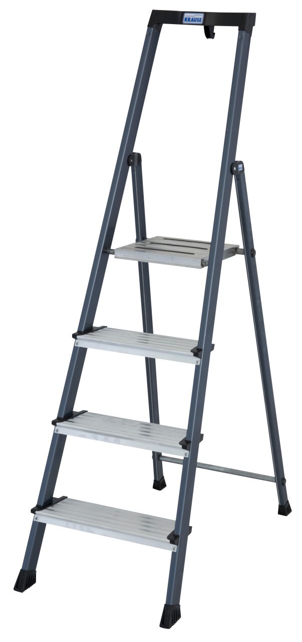 MONTO Stufen-Stehleiter Securo eloxiert, 1x4 Stufen