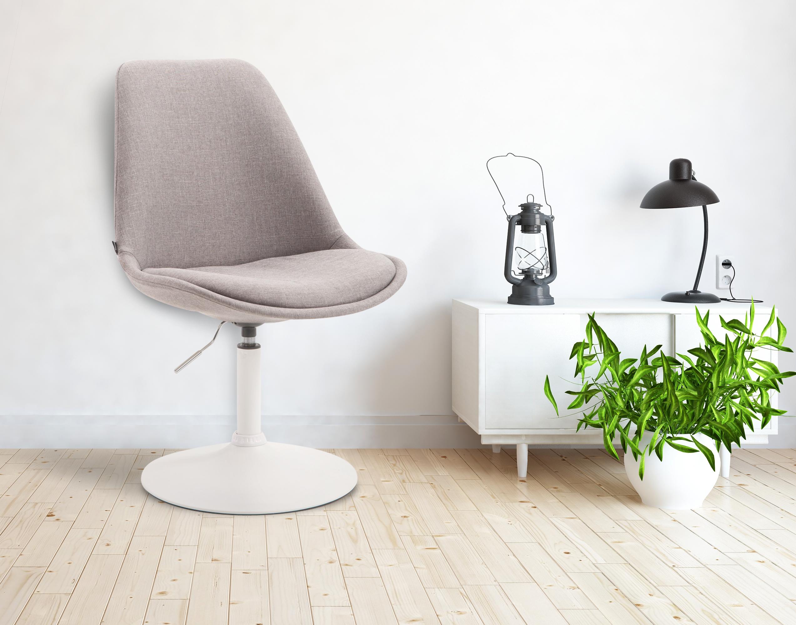 Stuhl Maverick W Stoff, grau