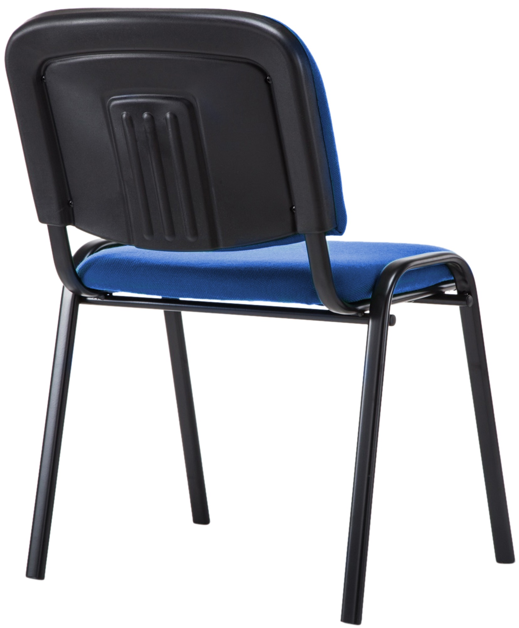 Besucherstuhl Ken V2 Stoff, blau