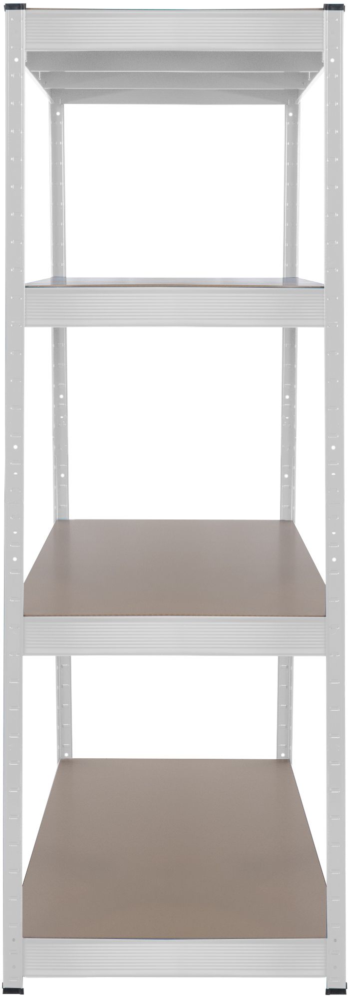 Schwerlastregal 160x60x180 cm, weiß