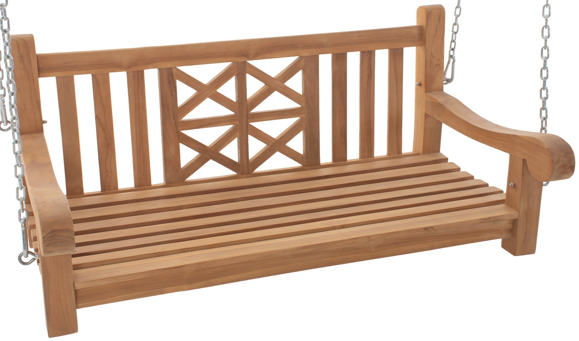 Schaukelbank Farm 120 cm, teak