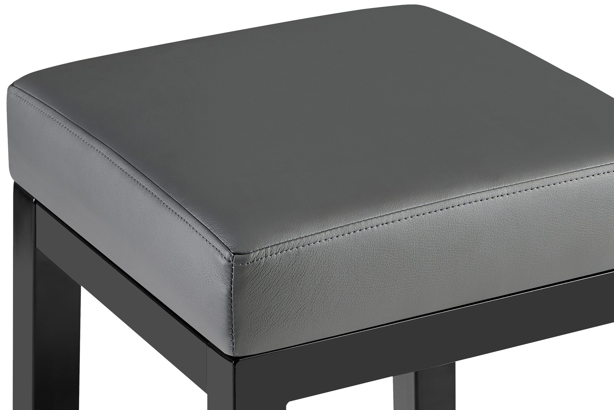 Barhocker Taylor B85 Kunstleder, grau