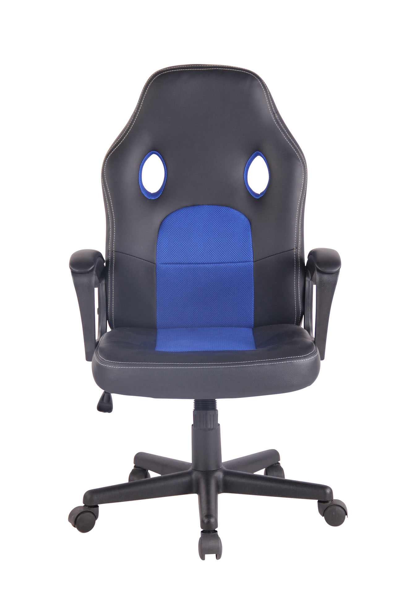 Bürostuhl Elbing, schwarz/blau