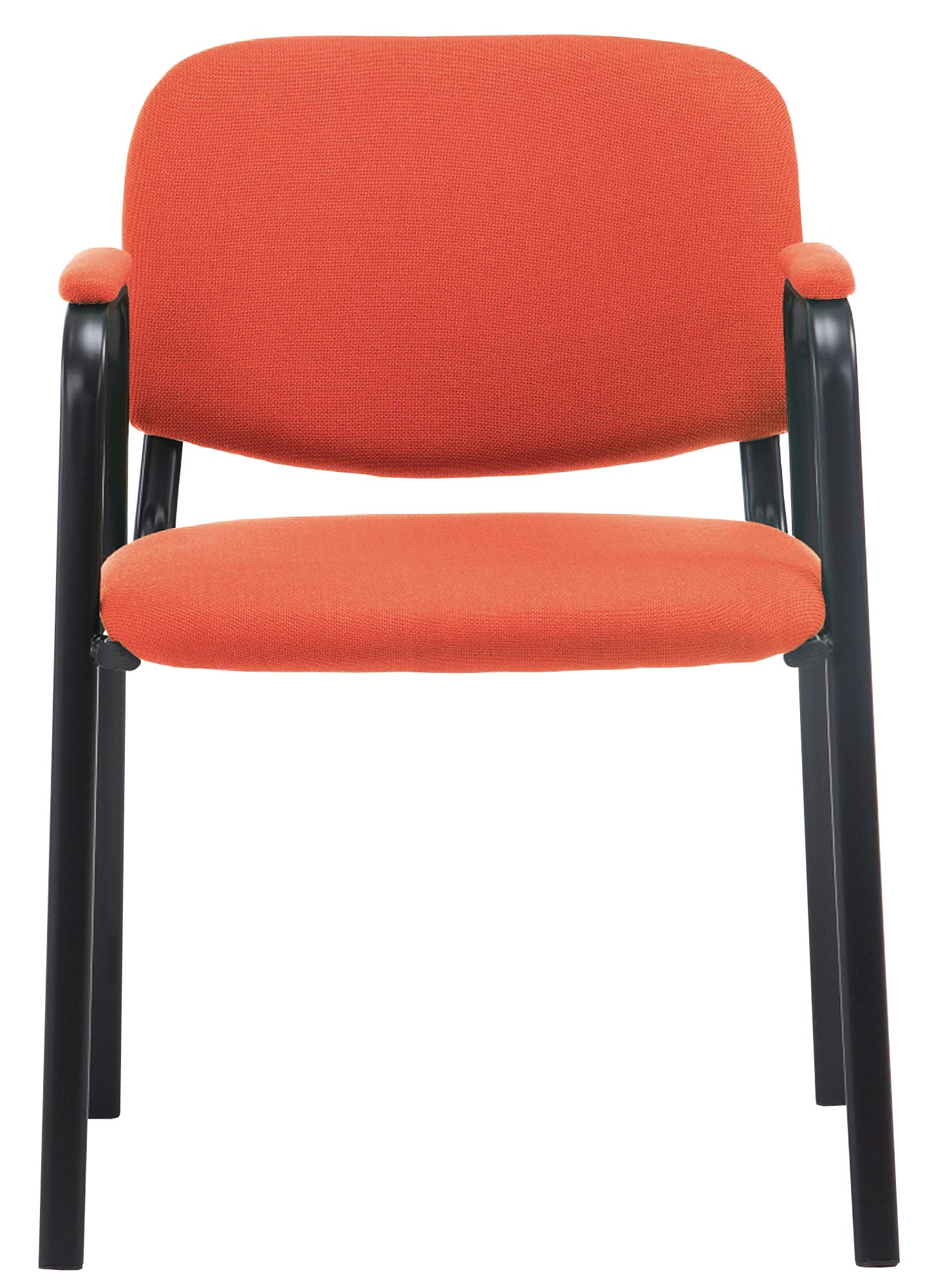 Besucherstuhl Ken PRO Stoff, rot