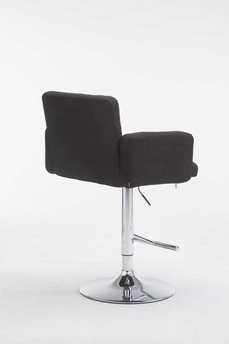 Barhocker Los Angeles Stoff C, schwarz