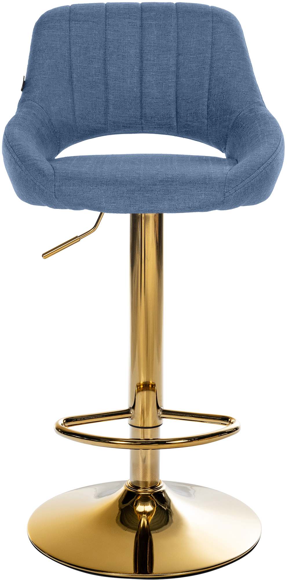 2er Set Barhocker Milet Stoff G, blau
