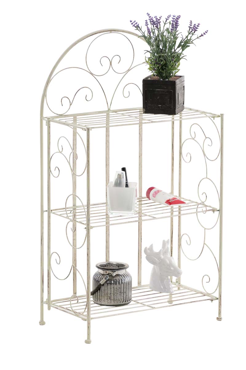 Standregal Rosa, antik-creme