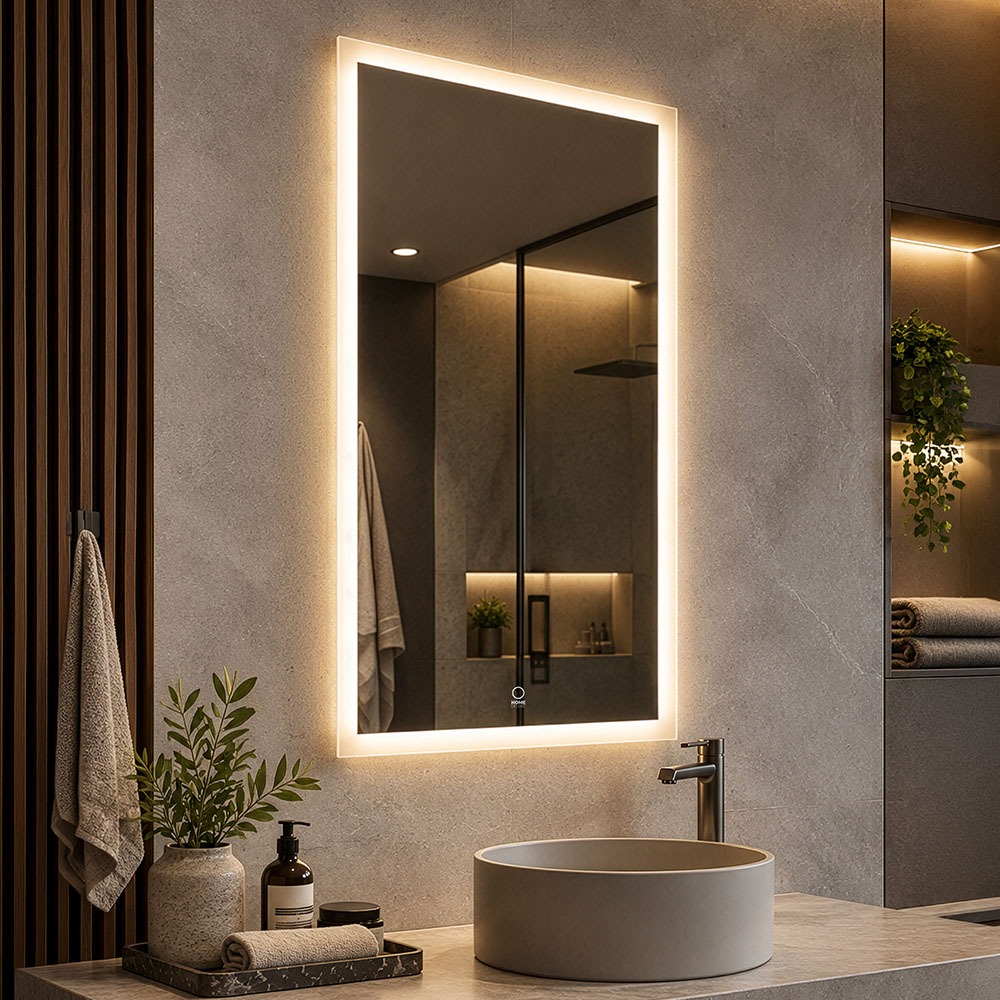 LED-Spiegel Rechteckig NOLA – 60 x 80 cm
