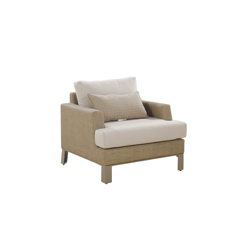 Garten-Sitzgruppe inkl. Abdeckung HAVANA – 303 x 239 cm Beige