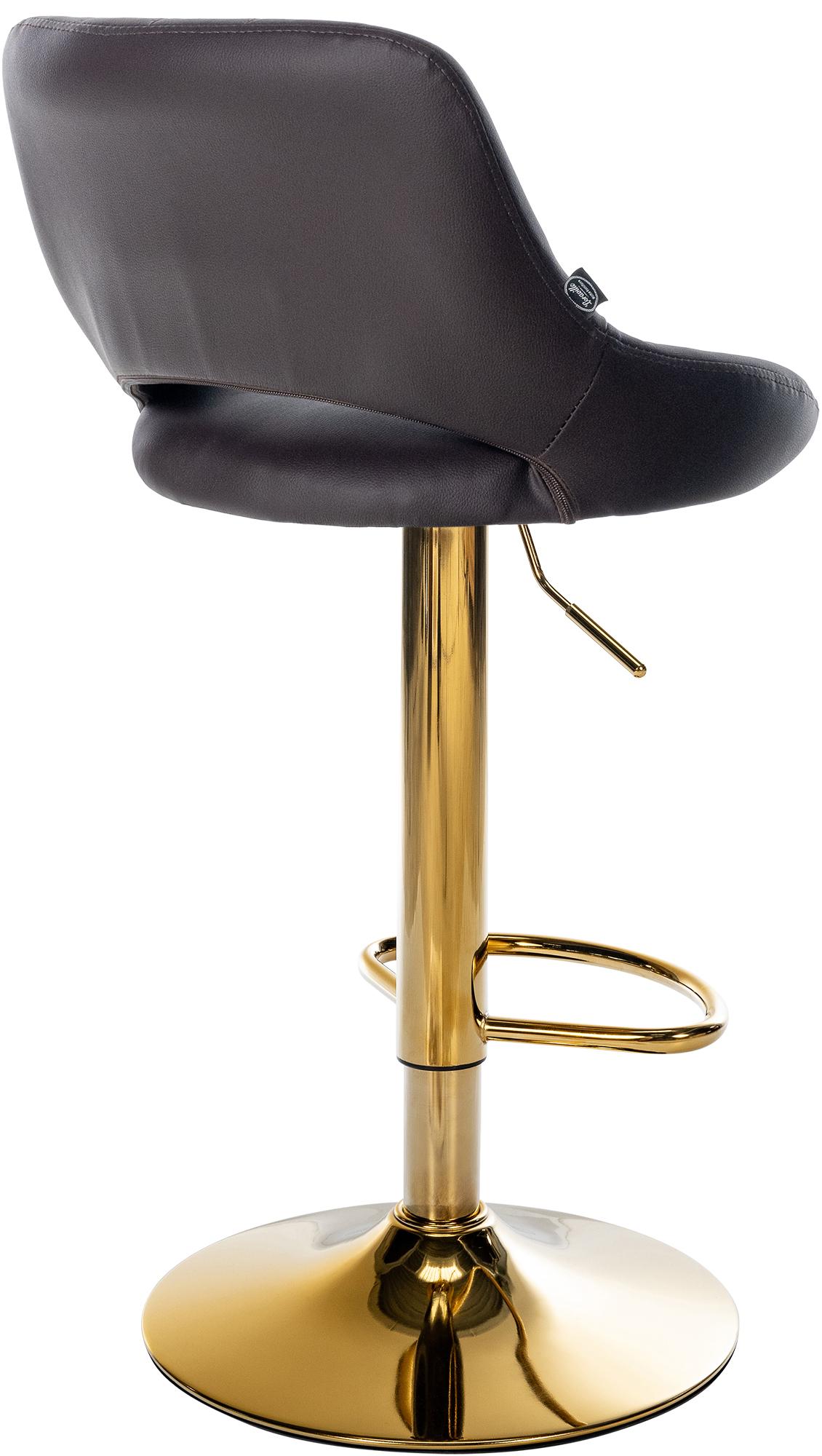 2er Set Barhocker Milet Kunstleder G, braun