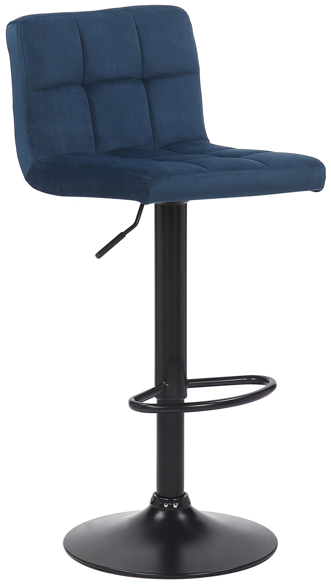 Barhocker Feni Samt, blau