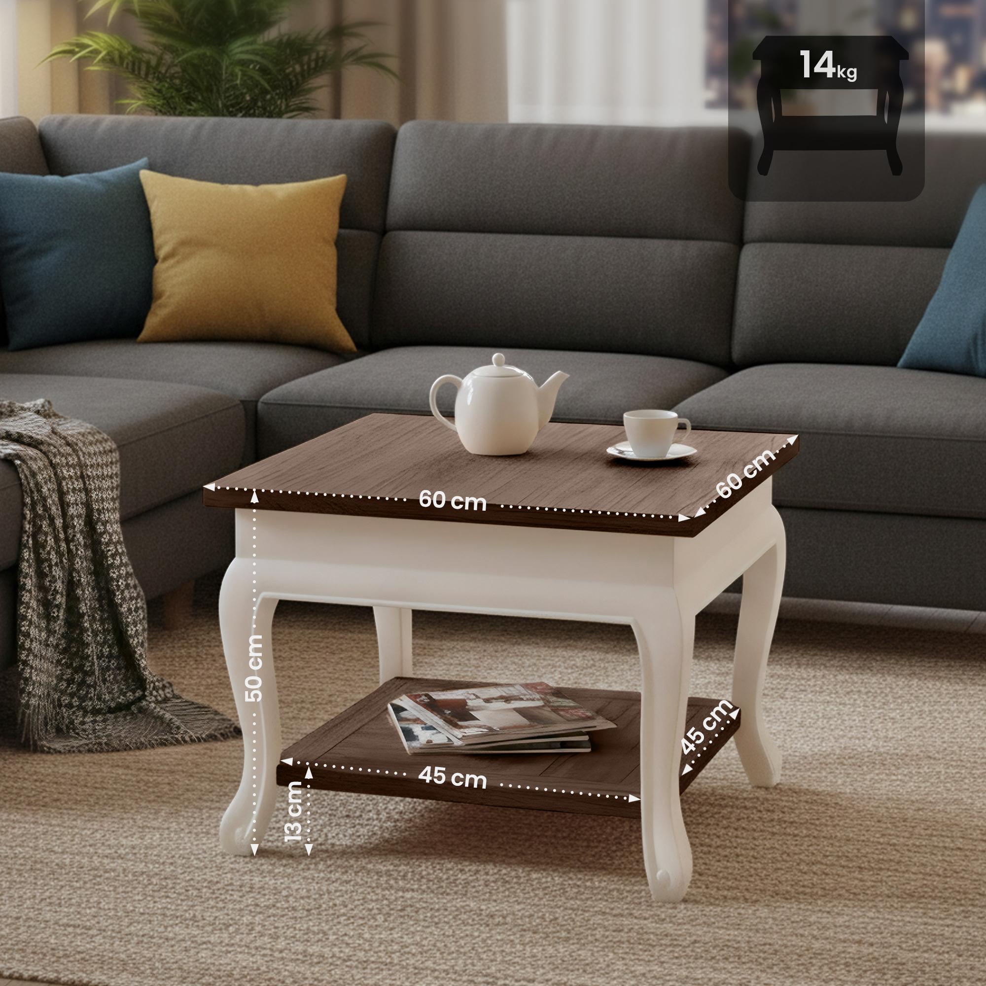 Couchtisch Thordis, dunkelbraun