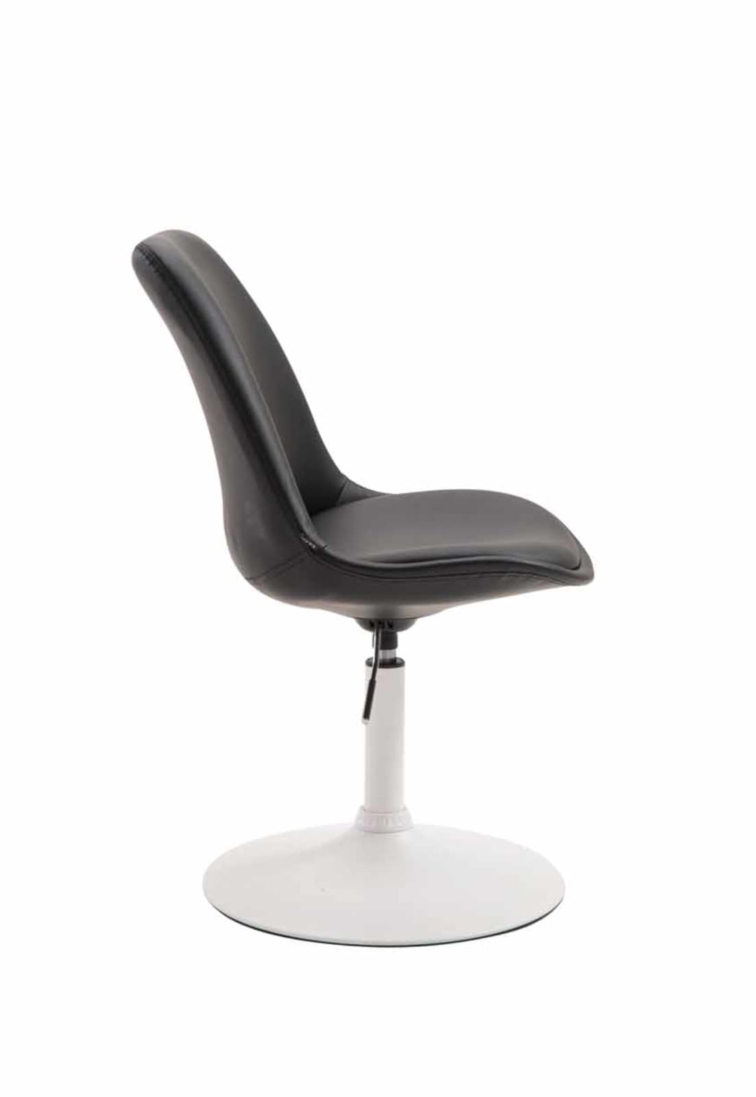 4er Set Esszimmerstühle Maverick W Kunstleder, schwarz