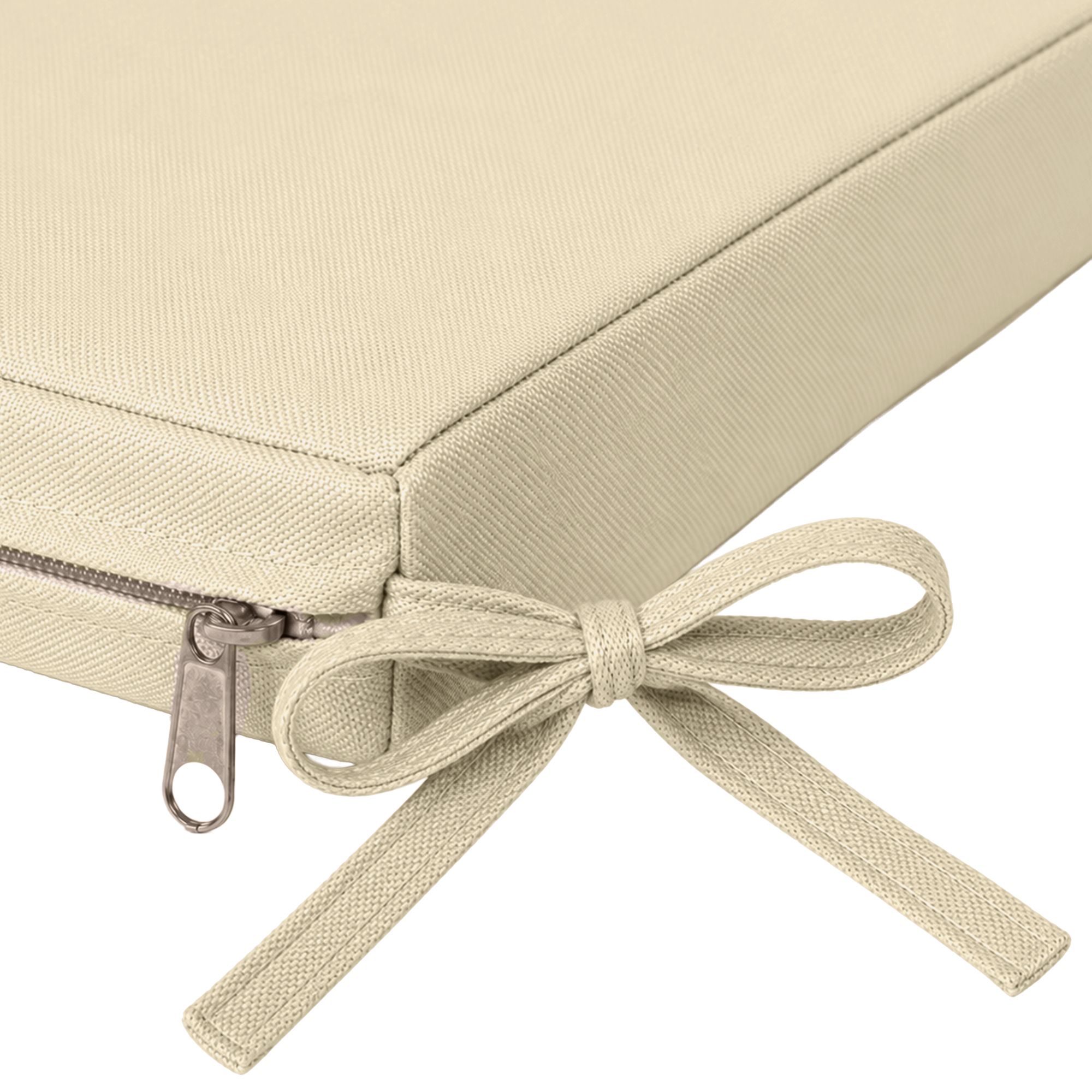 Sitzkissen Stuhl Sibell/Kiran, creme
