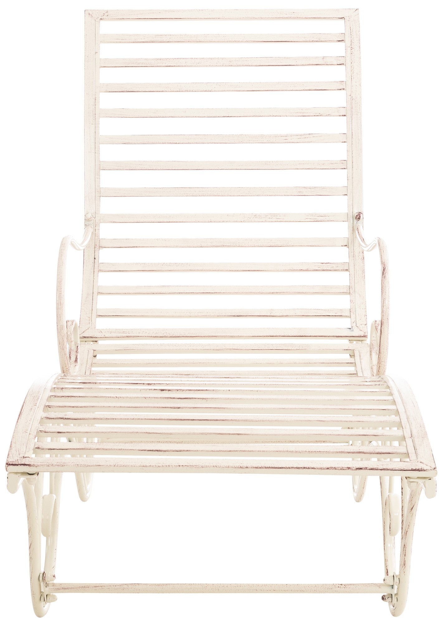 Gartenliege Amiens, antik-creme
