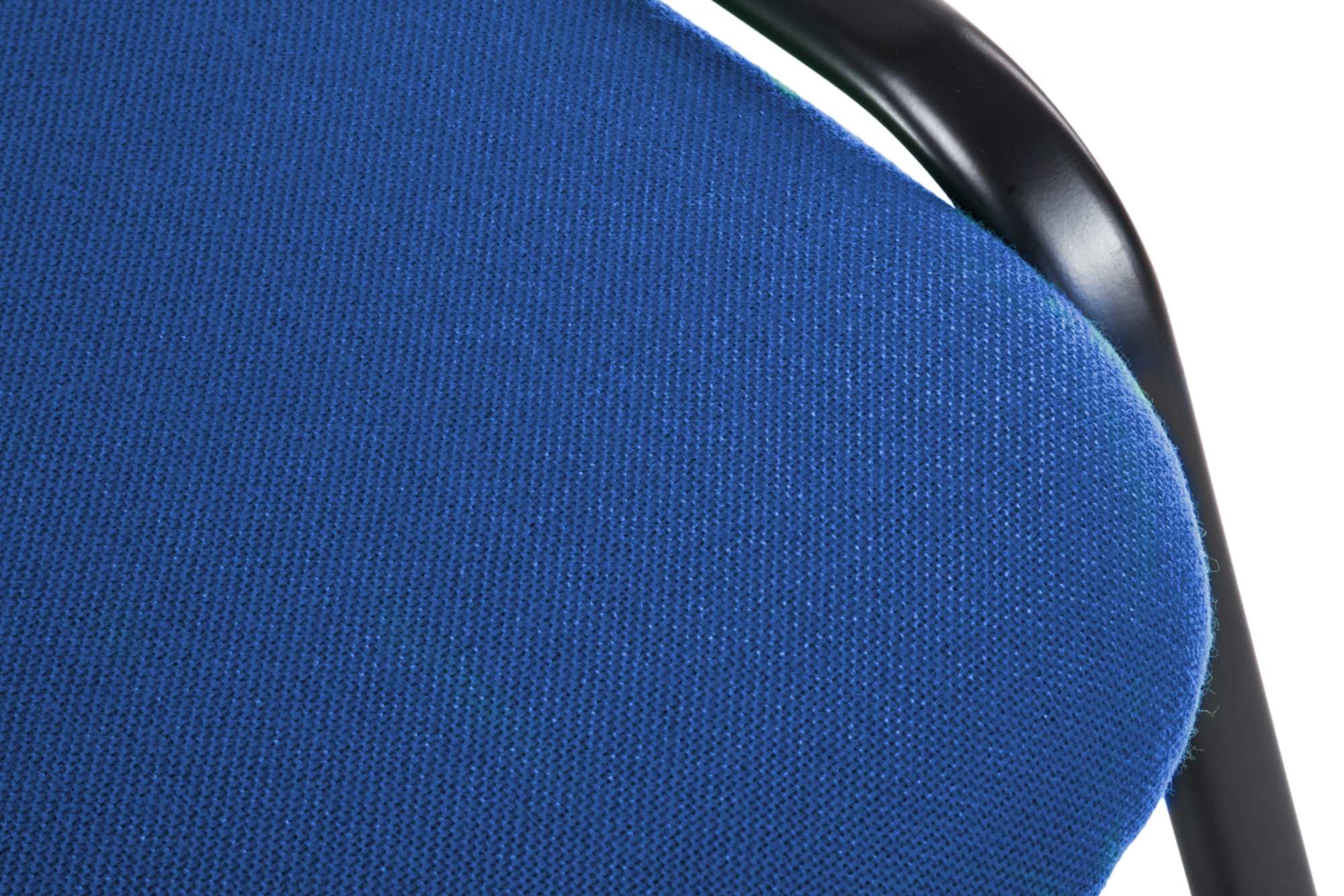 Besucherstuhl Ken V2 Stoff, blau