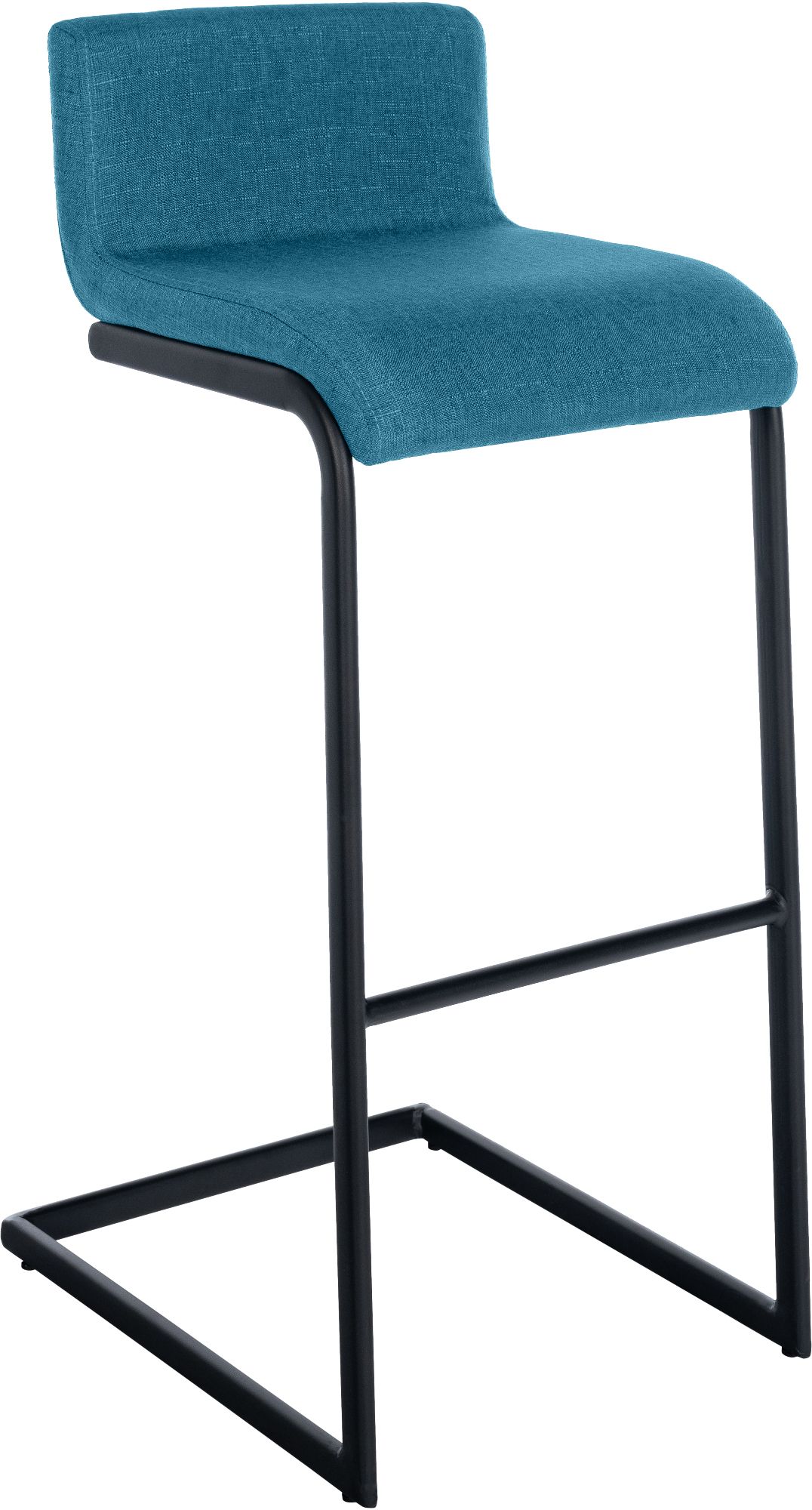 2er Set Barhocker Newport B Stoff, blau