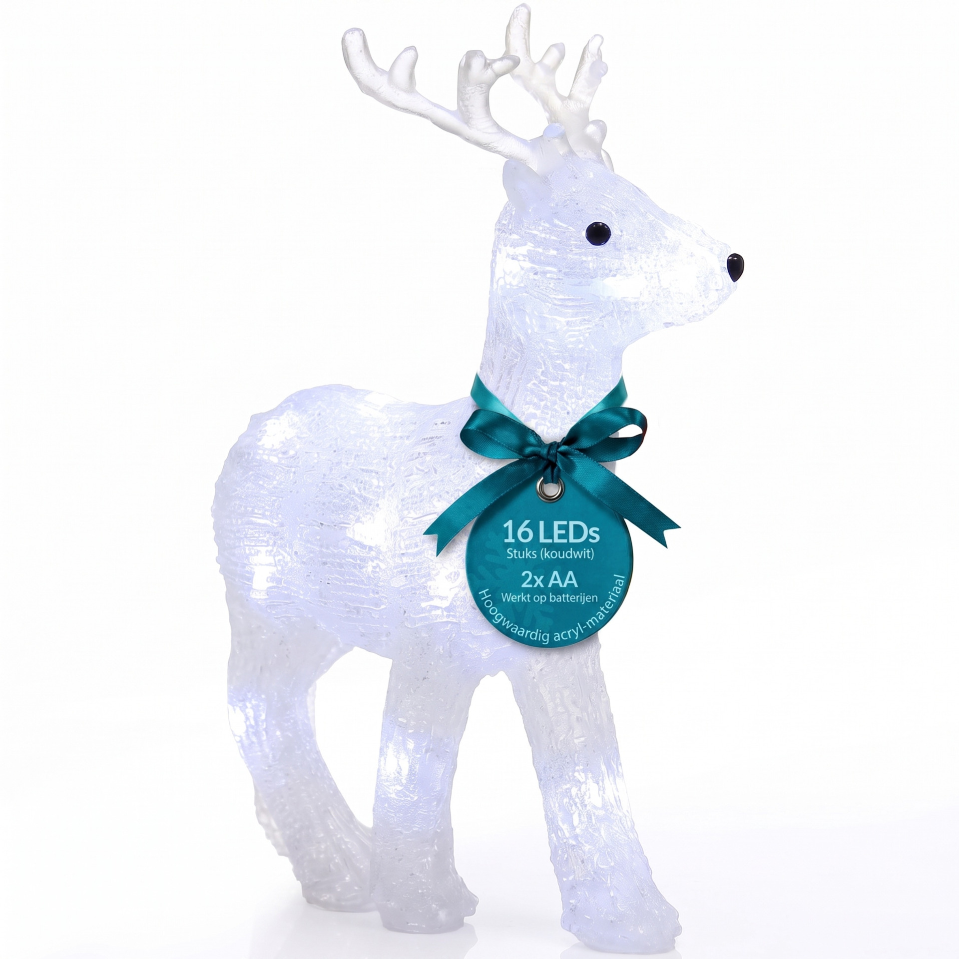 LED Acryl Figur Weihnachten Hirsch