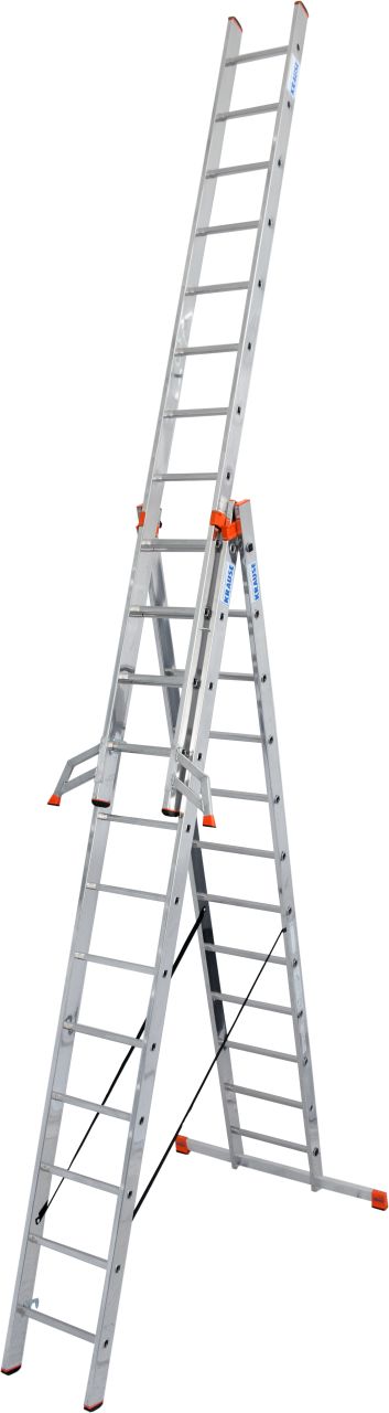 MONTO Sprossen-Vielzweckleiter Tribilo, treppengängig 3x12 Sprossen