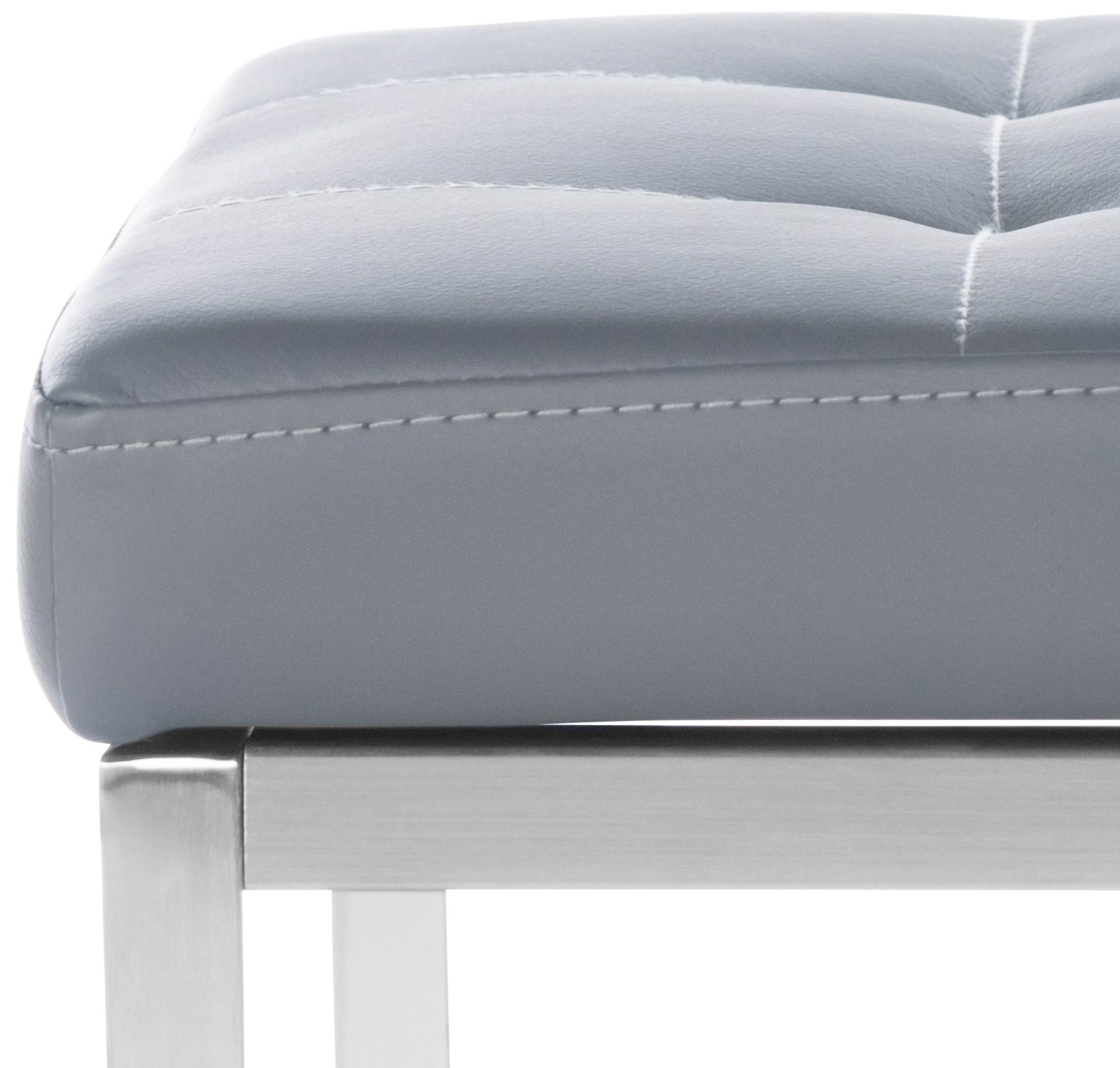 2er Set Sitzhocker Barci, grau