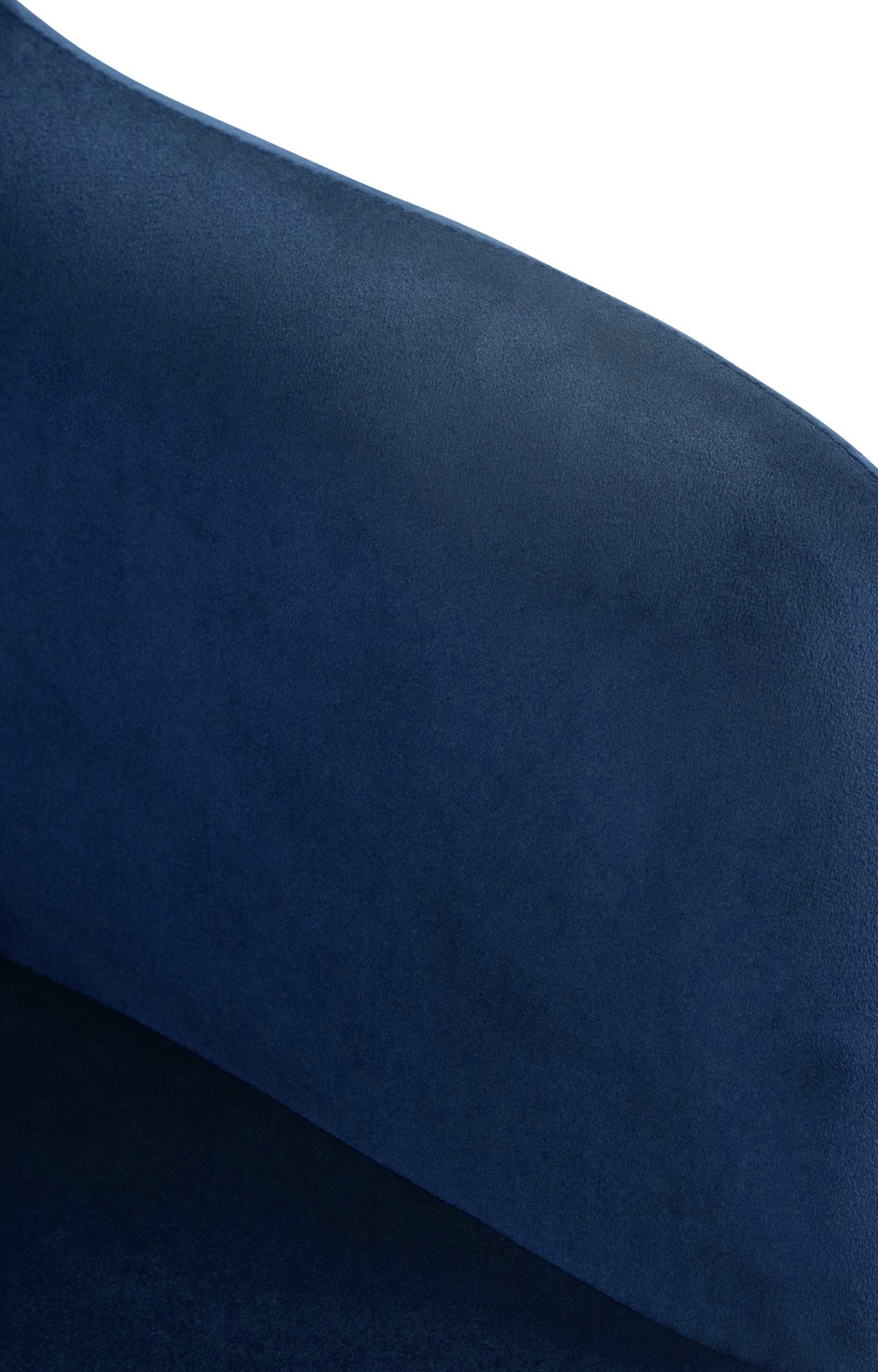 Barhocker Natoma Samt schwarz, blau