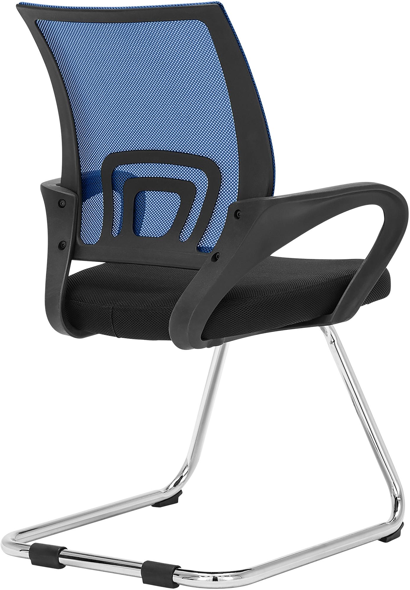 Besucherstuhl Eureka, blau
