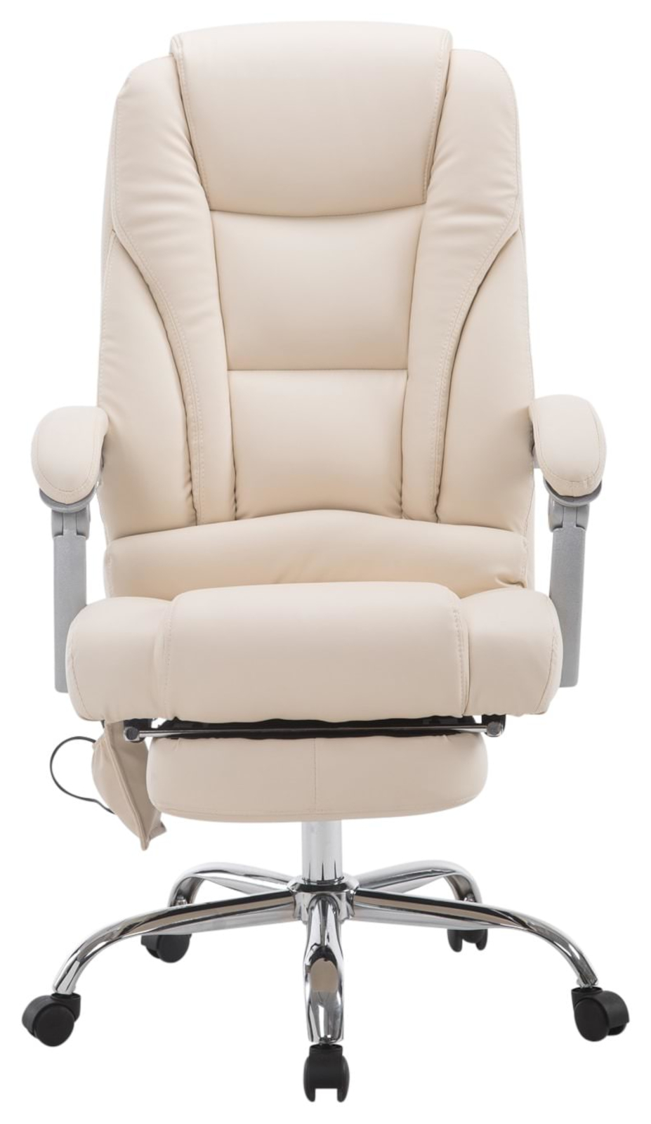 Bürostuhl Pacific mit Massagefunktion, creme