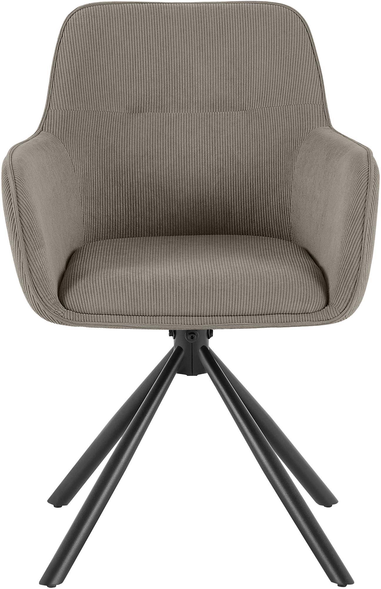 Stuhl Tipton Cord, taupe