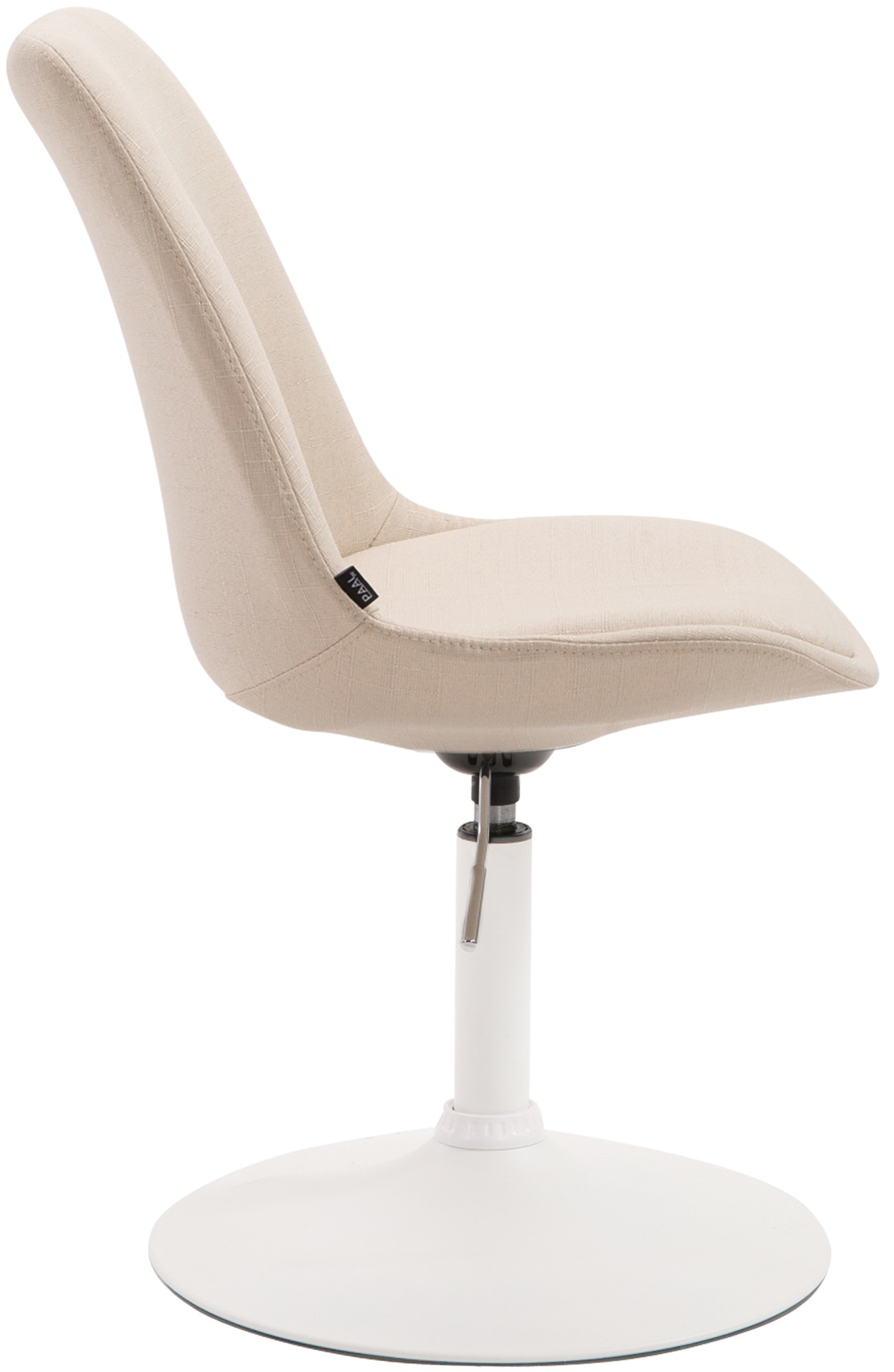 Stuhl Maverick W Stoff, creme
