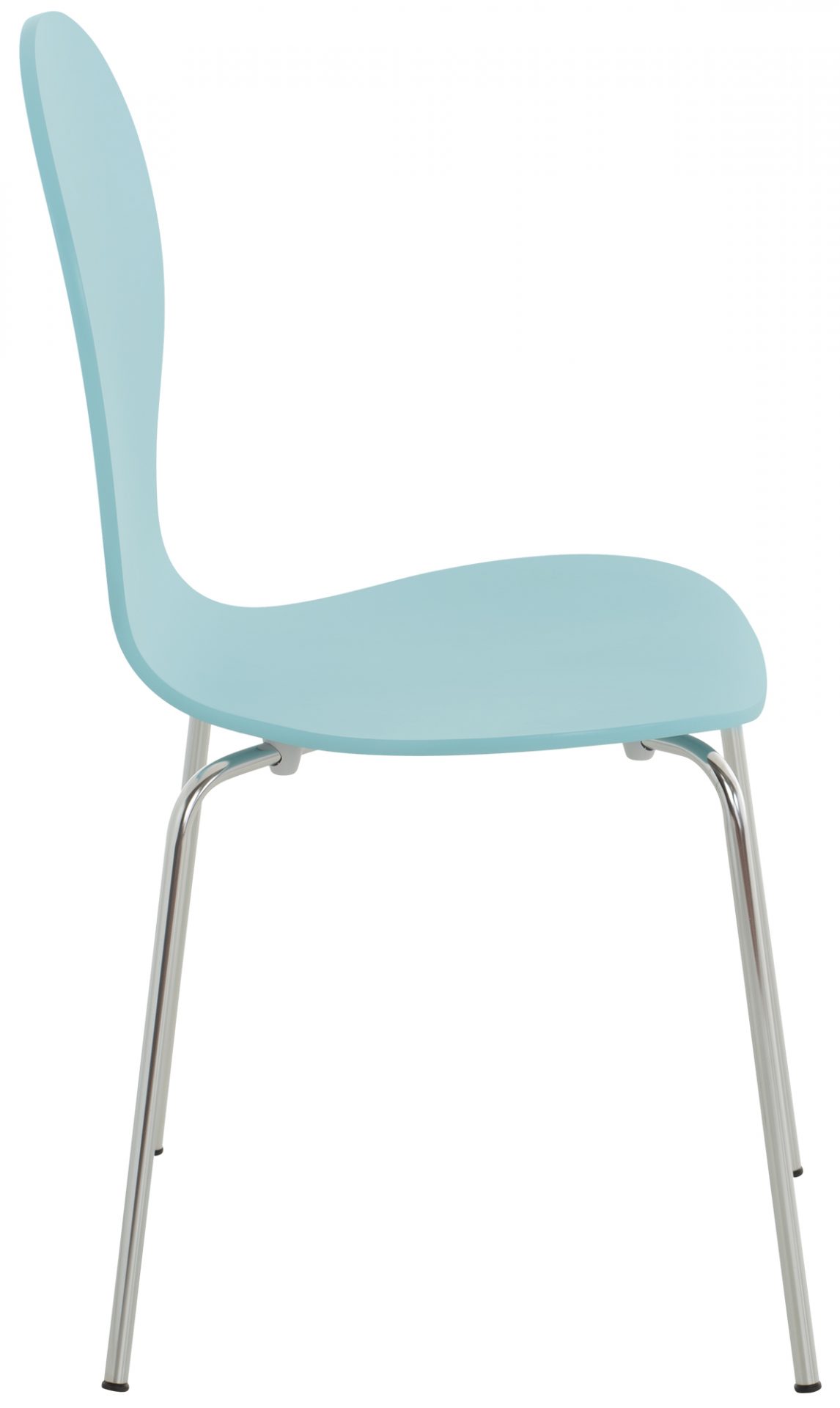 2er Set Besucherstuhl Diego, hellblau