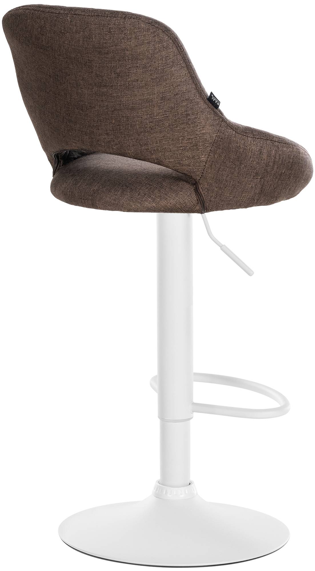 2er Set Barhocker Milet Stoff W, braun