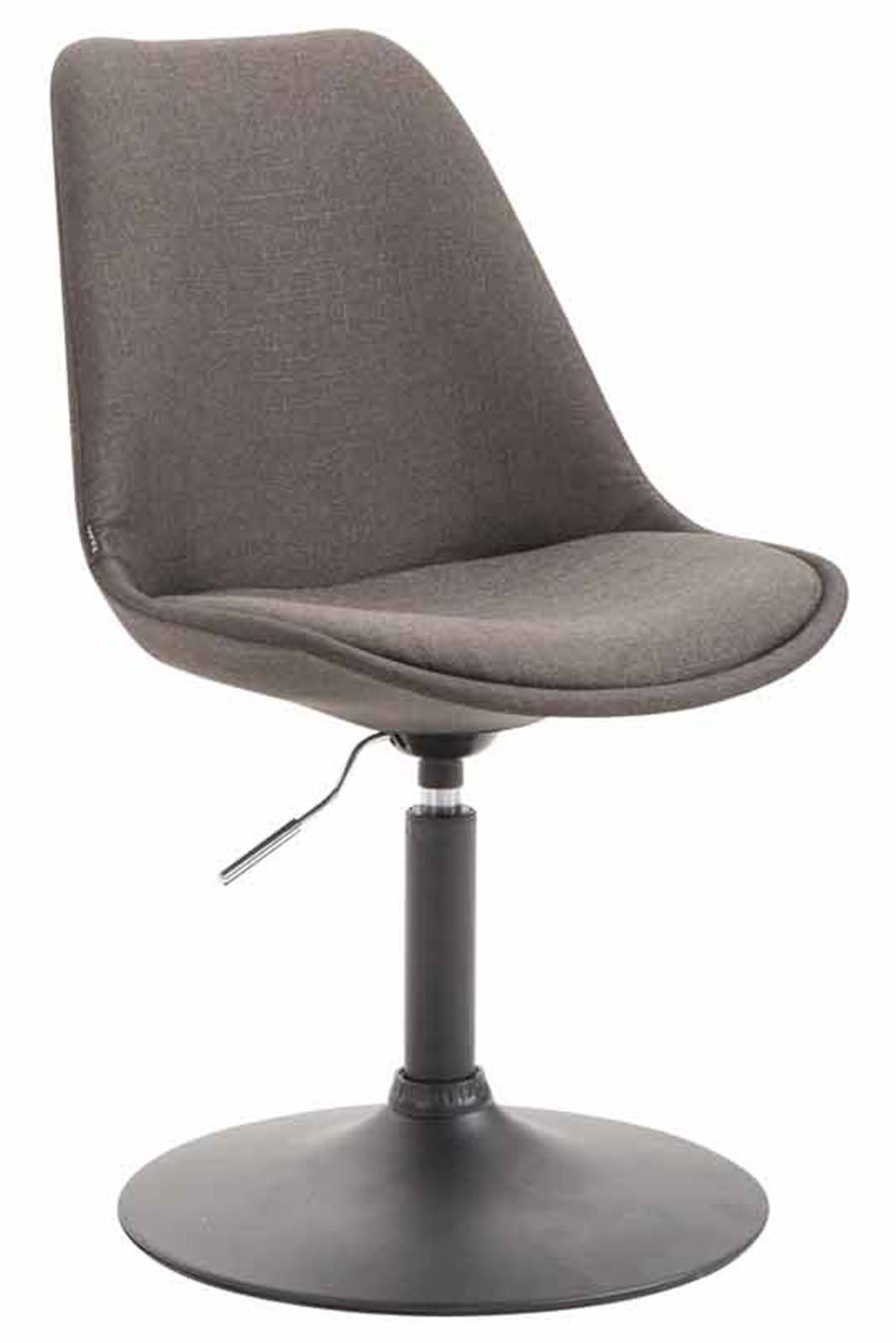 4er Set Stühle Maverick B Stoff, dunkelgrau