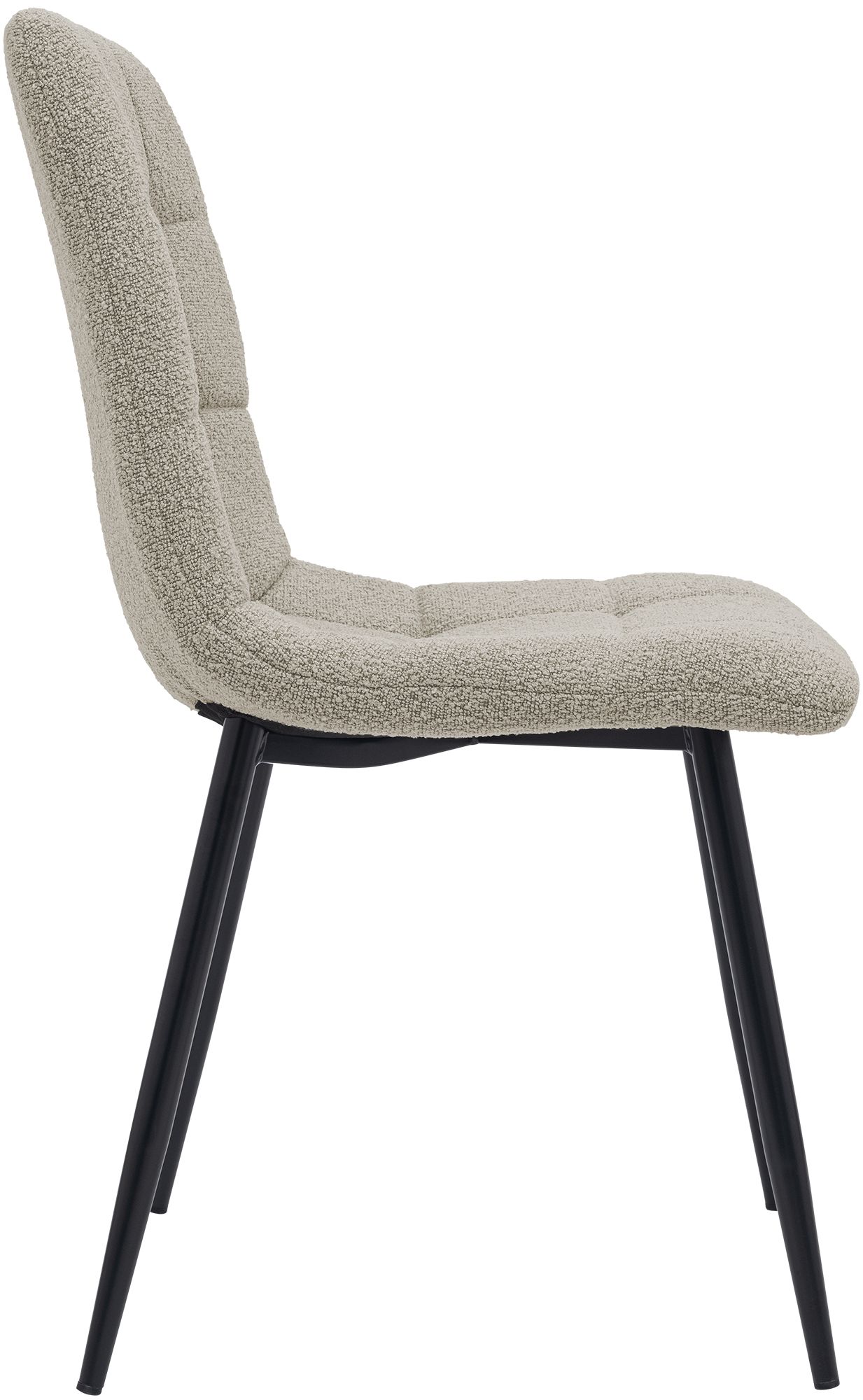 Esszimmerstuhl Antibes Stoff Teddy, taupe