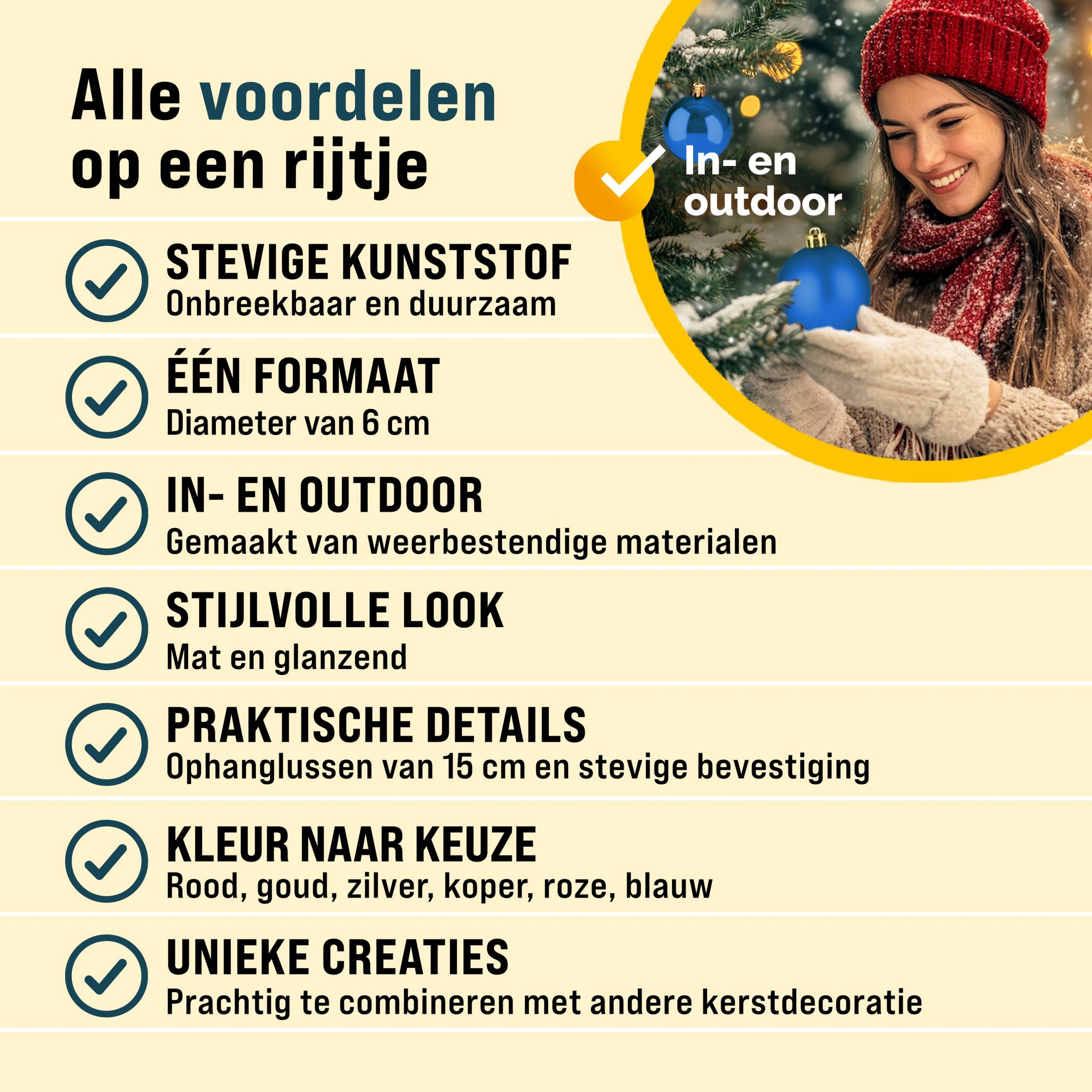 Weihnachtskugeln Blau 54-tlg in matt + glänzend
