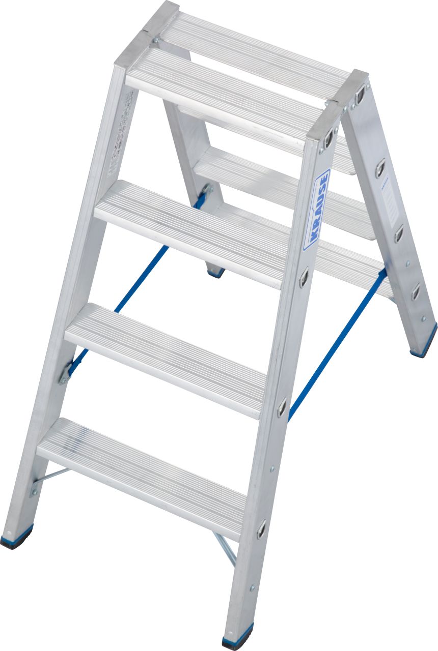STABILO Stufen-Doppelleiter 2x4 Stufen