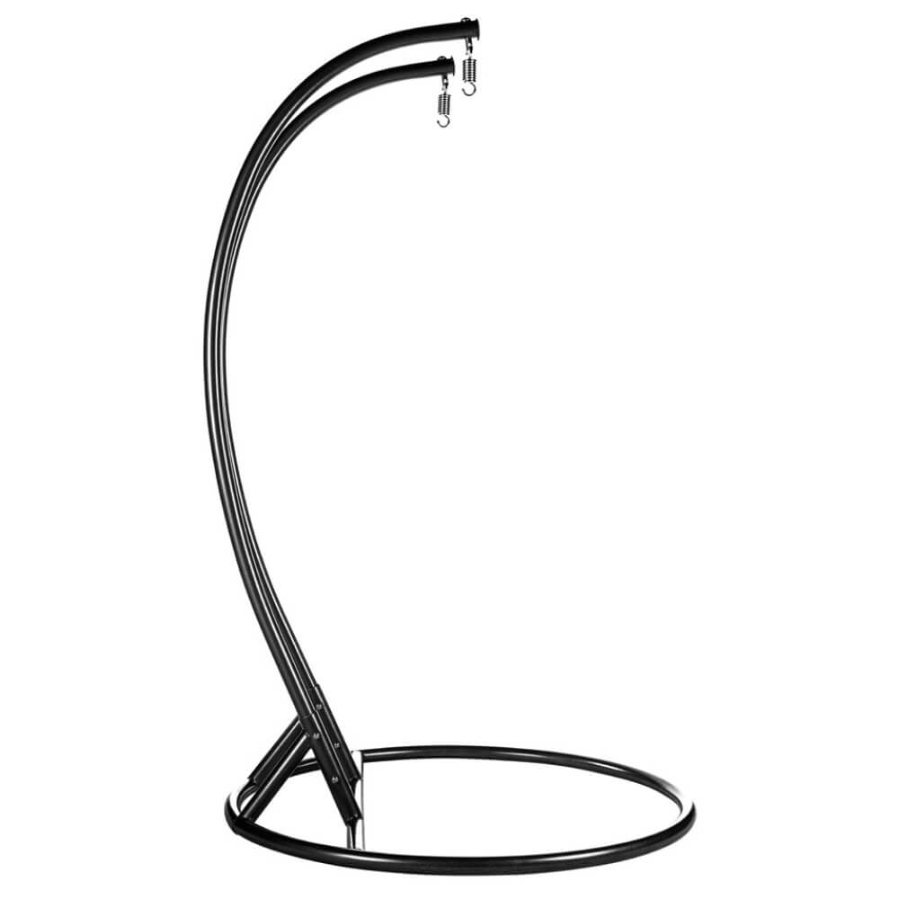 Gestell für Polyrattan Hängesessel TORUS - Schwarz