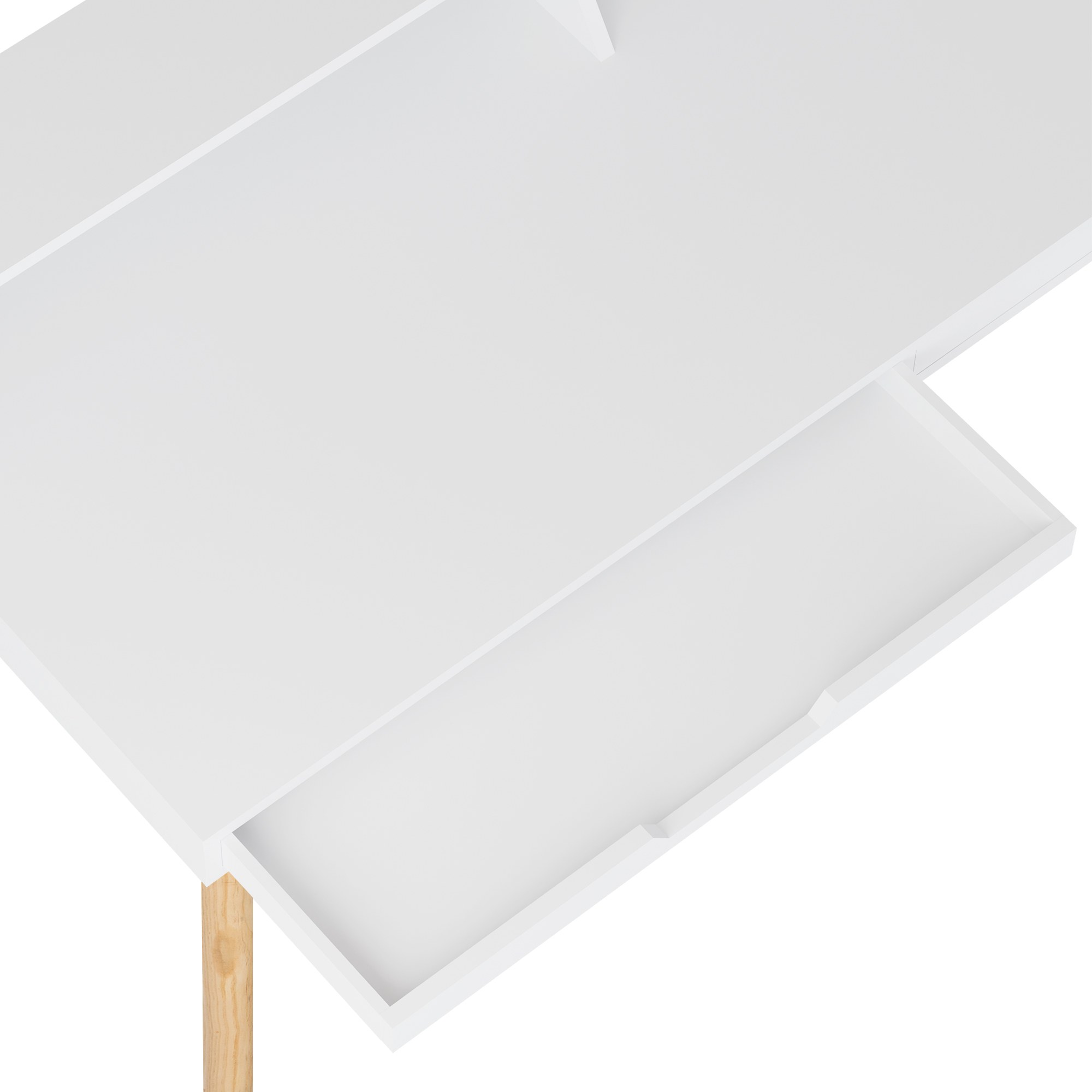 Schreibtisch Eaton 140 cm, weiß
