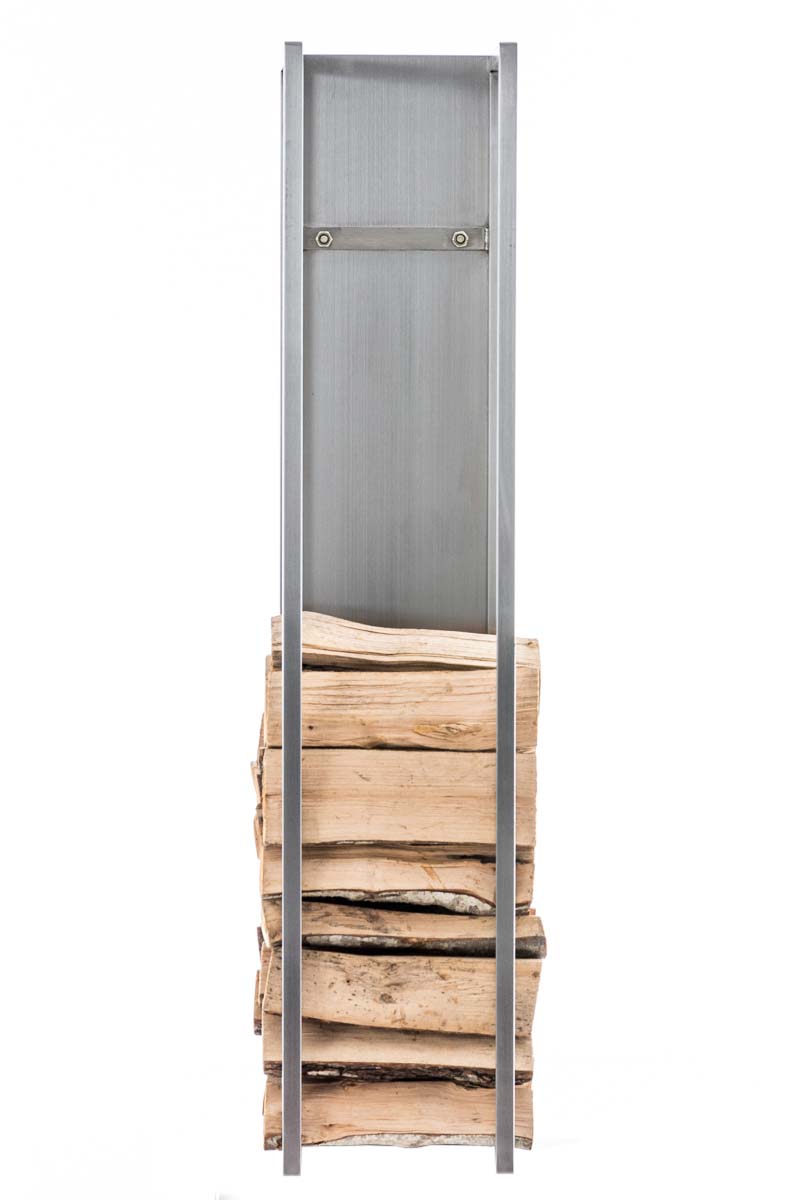 Kaminholzständer Spark 100, edelstahl