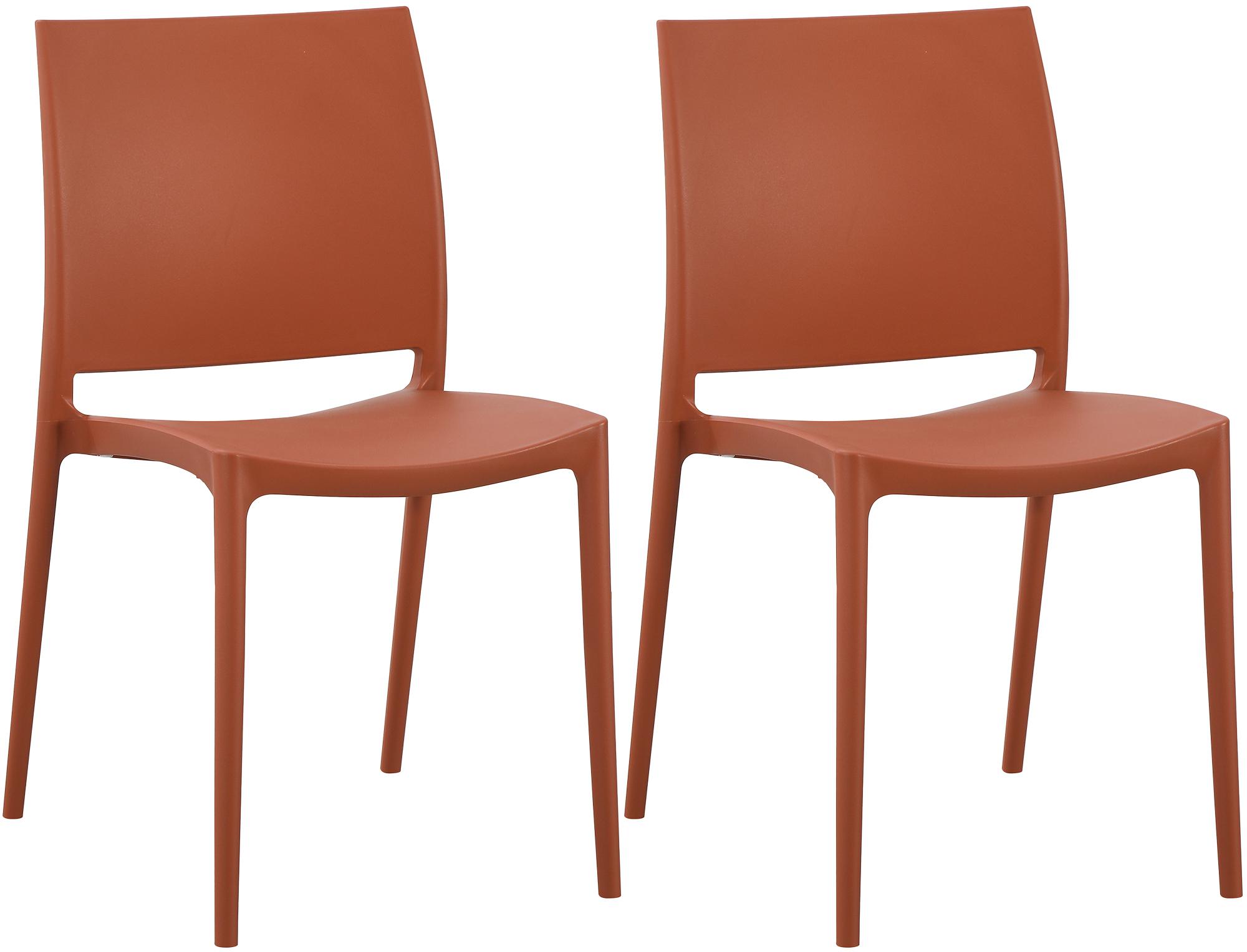 2er Set Stuhl Meton, terracotta