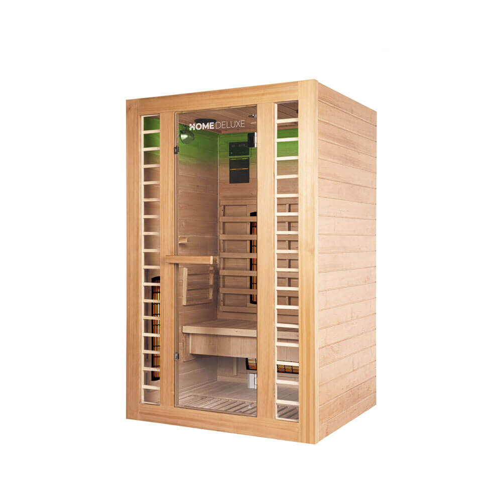 Infrarotkabine REDSUN DELUXE M - 120 x 105 cm für 2 Personen