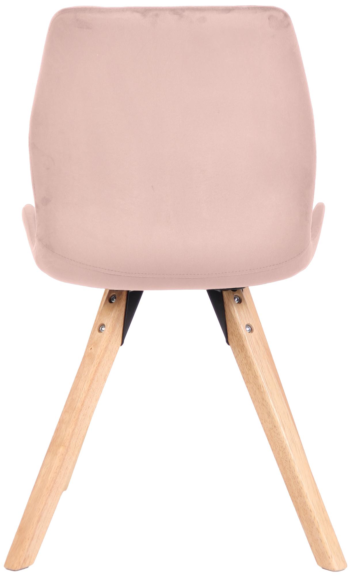Stuhl Luna Samt, pink
