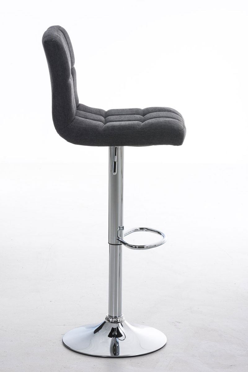 Barhocker Peru STOFF C, dunkelgrau